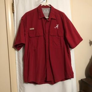 Men’s Alabama button down sport shirt. Size XL